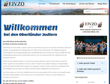 Tablet Screenshot of fjvzo.ch